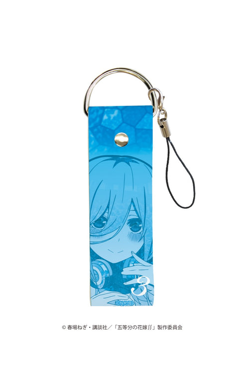 "The Quintessential Quintuplets ∬" Large Leather Strap 03 / Mikku (MANGEKYO)