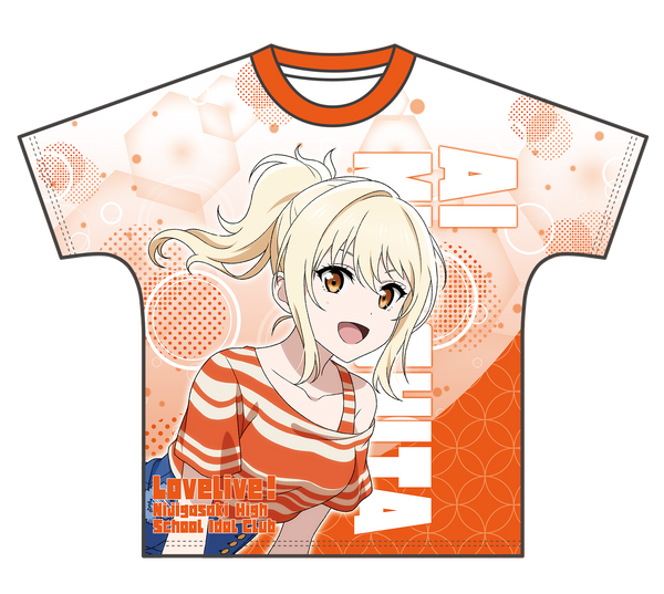 『ラブライブ!虹ヶ咲学園スクールアイドル同好会』フルグラフィックTシャツ/夏服 宮下愛