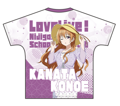 『ラブライブ!虹ヶ咲学園スクールアイドル同好会』フルグラフィックTシャツ/夏服 近江彼方