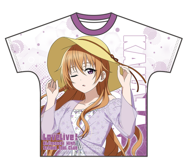 『ラブライブ!虹ヶ咲学園スクールアイドル同好会』フルグラフィックTシャツ/夏服 近江彼方