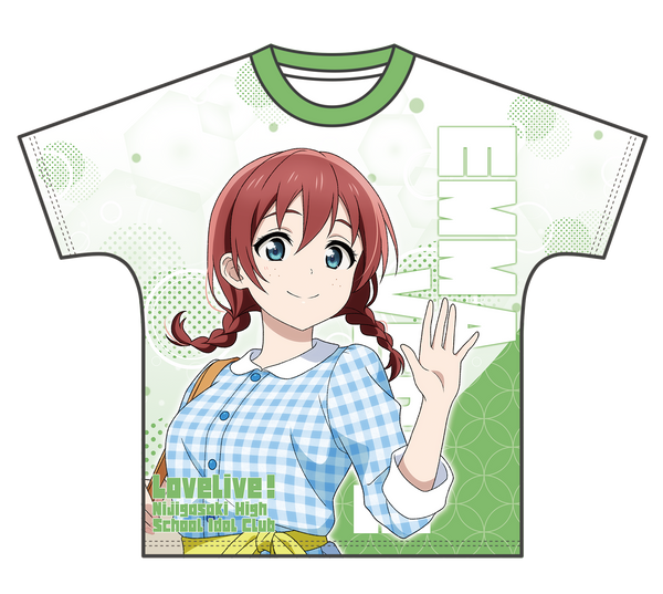 『ラブライブ!虹ヶ咲学園スクールアイドル同好会』フルグラフィックTシャツ/夏服 エマ・ヴェルデ
