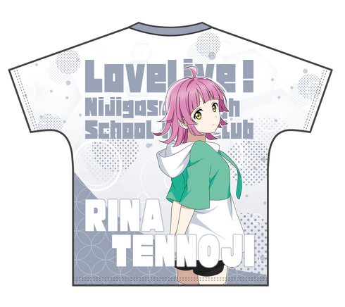 『ラブライブ!虹ヶ咲学園スクールアイドル同好会』フルグラフィックTシャツ/夏服 天王寺璃奈