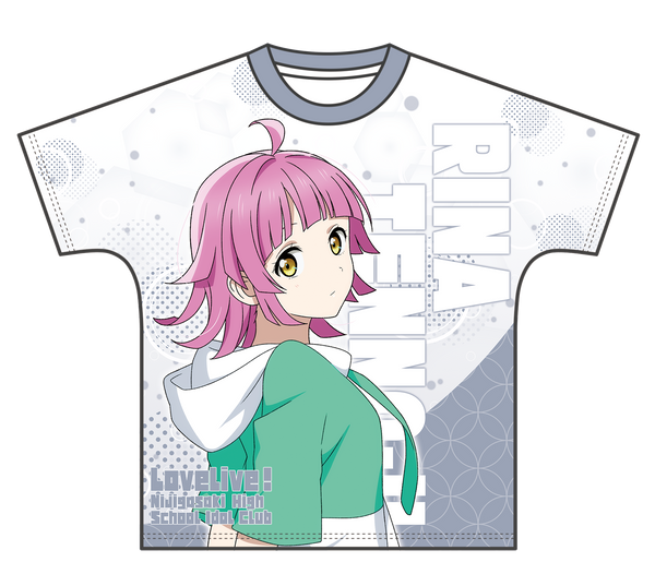 『ラブライブ!虹ヶ咲学園スクールアイドル同好会』フルグラフィックTシャツ/夏服 天王寺璃奈