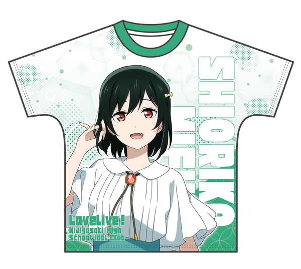 『ラブライブ!虹ヶ咲学園スクールアイドル同好会』フルグラフィックTシャツ/夏服 三船栞子
