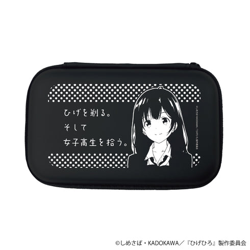 『ひげを剃る。そして女子高生を拾う。』モバイルアクセサリーケース 01/荻原沙優(公式イラスト)