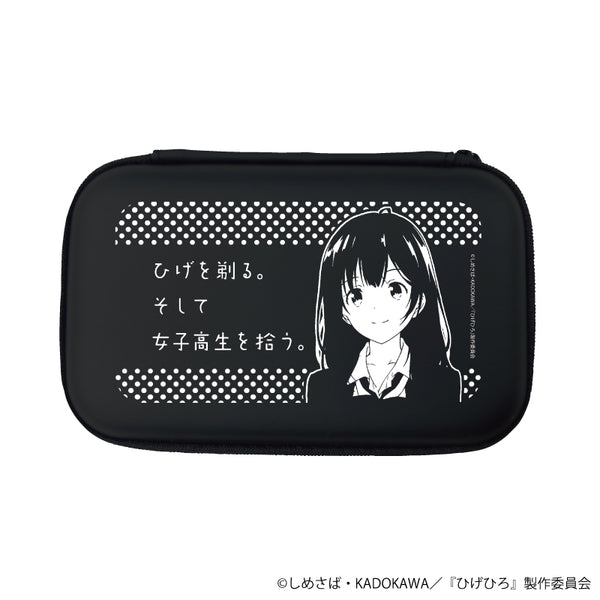 『ひげを剃る。そして女子高生を拾う。』モバイルアクセサリーケース 01/荻原沙優(公式イラスト)