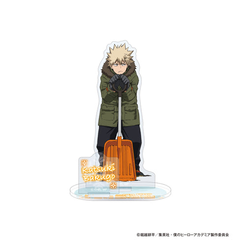 『僕のヒーローアカデミア』アクリルスタンド/爆豪勝己 雪かき