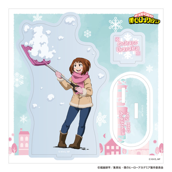 『僕のヒーローアカデミア』アクリルスタンド/麗日お茶子 雪かき
