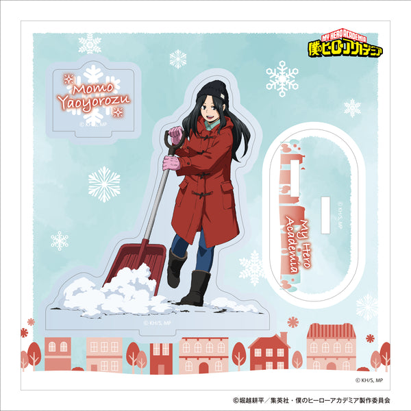 『僕のヒーローアカデミア』アクリルスタンド/八百万百 雪かき