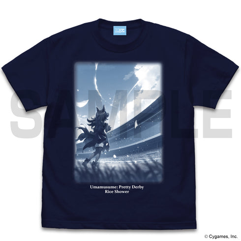 『ウマ娘 プリティーダービー』ライスシャワー/『幸せ』が舞う時 Tシャツ