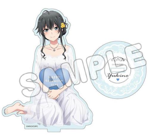 『やはり俺の青春ラブコメはまちがっている。完』アクリルフィギュアM/雪乃バースデー2022