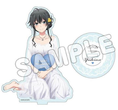 『やはり俺の青春ラブコメはまちがっている。完』アクリルフィギュアL/雪乃バースデー2022