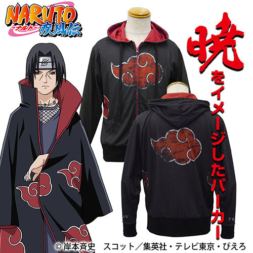 『NARUTO-ナルト- 疾風伝』暁 フルグラフィックライトパーカー