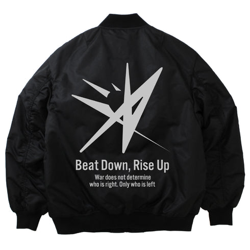 『ヘブンバーンズレッド』31A 部隊ロゴ MA-1ジャケット