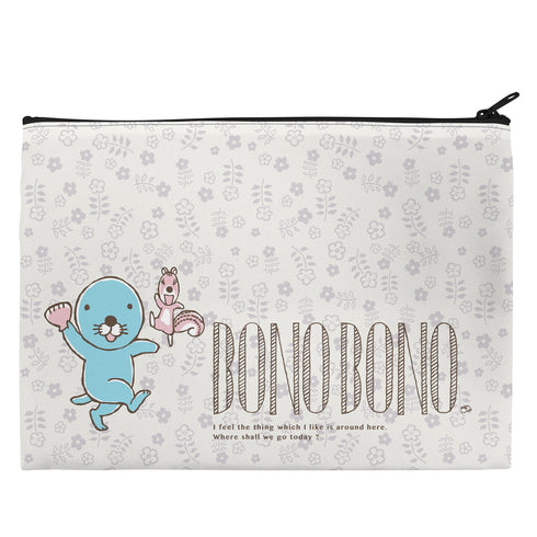 『ぼのぼの』ぼのぼの フラットポーチ