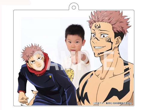 『呪術廻戦』Newtype アクリルスタンドディスプレイ 虎杖 悠仁&宿儺