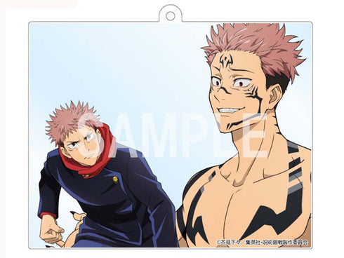 『呪術廻戦』Newtype アクリルスタンドディスプレイ 虎杖 悠仁&宿儺