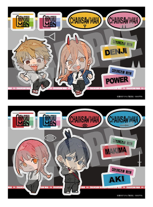『チェンソーマン』ステッカー マキマ&早川アキ Normal ver.