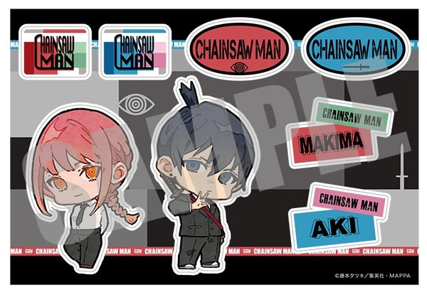 『チェンソーマン』ステッカー マキマ&早川アキ Normal ver.