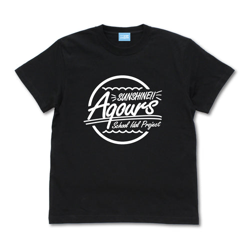 『ラブライブ!サンシャイン!! 』Aqours Tシャツ/BLACK