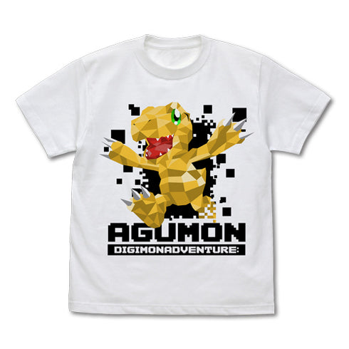『デジモンアドベンチャー:』アグモン ポリゴングラフィック Tシャツ