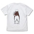 『ハマジ』ハスキー KAWAII Tシャツ / チョコレート&ホワイト