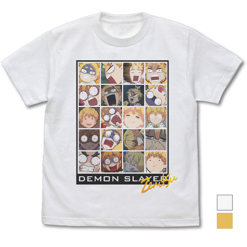 『鬼滅の刃』我妻善逸 フルカラーTシャツ/WHITE