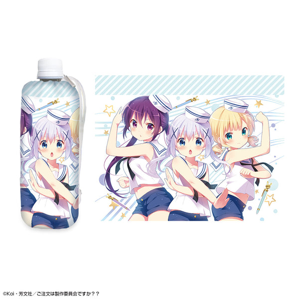 『ご注文はうさぎですか??』 ペットボトルホルダー デザイン01(チノ&リゼ&シャロ)