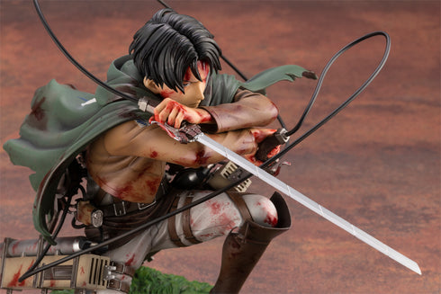 『進撃の巨人』ARTFX J リヴァイ Fortitude ver. PVC塗装済み完成品フィギュア