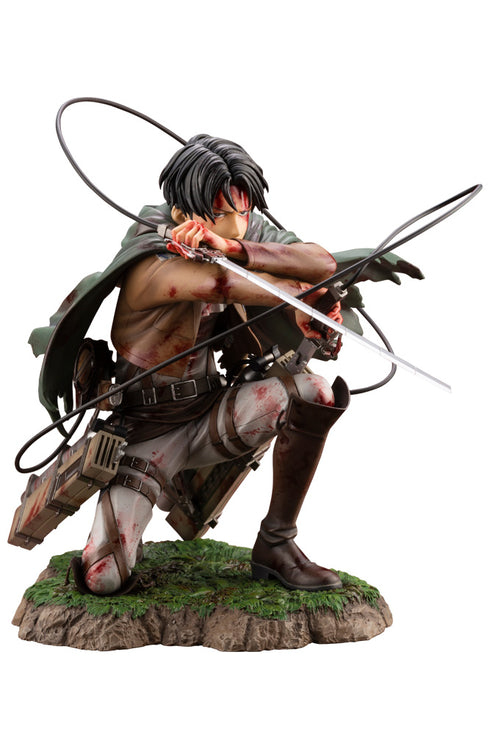 『進撃の巨人』ARTFX J リヴァイ Fortitude ver. PVC塗装済み完成品フィギュア