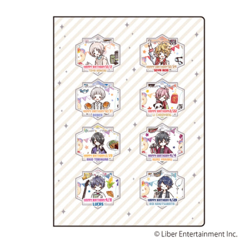 『アイ★チュウ Étoile Stage』プレミアムポストカードホルダー 02/誕生日ver.グループB(グラフアート)