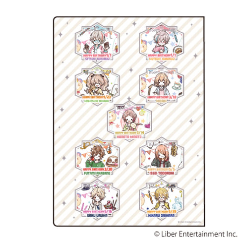 『アイ★チュウ Étoile Stage』プレミアムポストカードホルダー 02/誕生日ver.グループB(グラフアート)