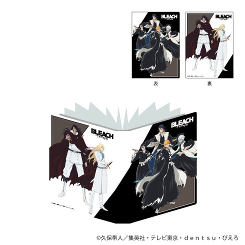 『BLEACH 千年血戦篇』プレミアムポストカードホルダー 02/集合デザイン 戦闘ver.(描き下ろし)