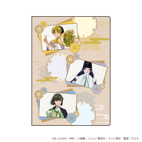『ヒカルの碁』プレミアムポストカードホルダー 01/進藤ヒカル&藤原佐為&塔矢アキラ 周年ver.(描き下ろし)