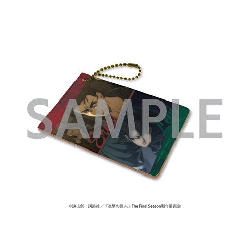 『進撃の巨人』キャラパス 06/エレン&リヴァイ 場面写ver.