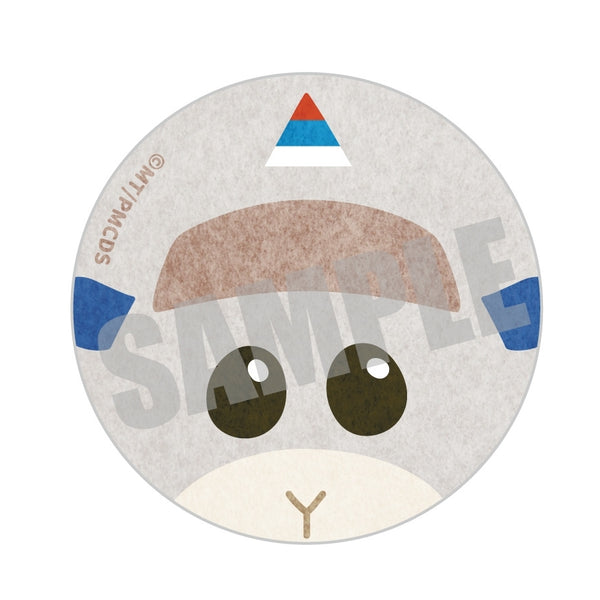 『PUI PUI モルカー DRIVING SCHOOL』ぬいぐるみ缶バッジ ペーター