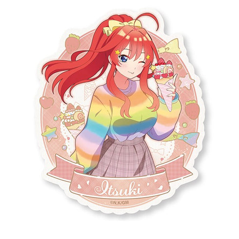 『映画 五等分の花嫁』トラベルステッカー(Pastel Desserts) /(5)中野五月