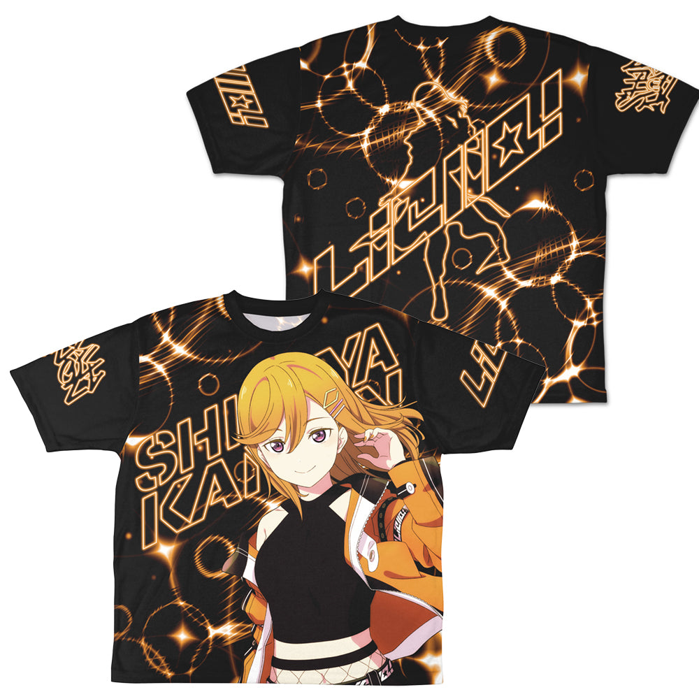 ラブライブ スーパースター フルグラフィックTシャツ 渋谷かのん