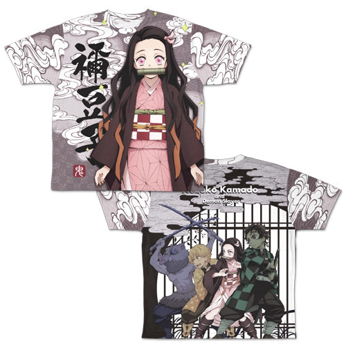 『鬼滅の刃』竈門禰豆子 両面フルグラフィックTシャツ