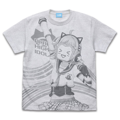 『ラブライブ!虹ヶ咲学園スクールアイドル同好会』天王寺璃奈 オールプリントTシャツ