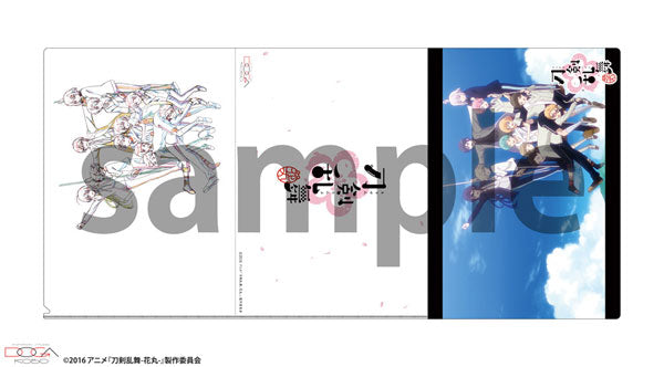 『刀剣乱舞-花丸-』セル画&原画見比べクリアファイル Q