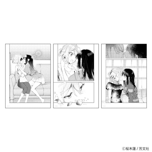 『アネモネは熱を帯びる』REPLICA GENGA 3枚セット 01/大槻凪紗&小宮山茉白(公式イラスト)