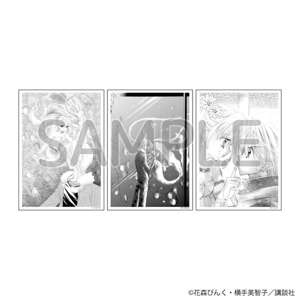 『マーメイドメロディーぴちぴちピッチ』REPLICA GENGA 3枚セット 01/るちあ&海斗(公式イラスト)