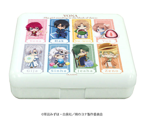 『暁のヨナ』小物ケース (ラムネ付き) 01 / 和菓子ver. コマわりデザイン (ミニキャラ)