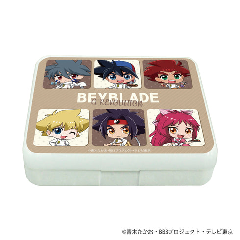 『爆転シュート ベイブレード Gレボリューション』小物ケース(ラムネ付き) 03/集合デザイン(ミニキャライラスト)
