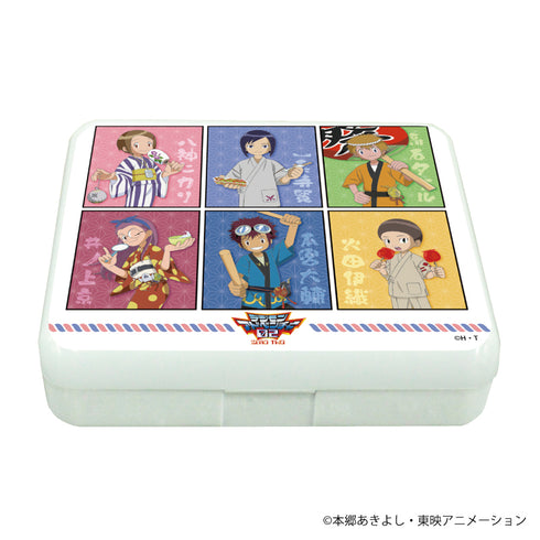 『デジモンアドベンチャー02』小物ケース(ラムネ付き) 01/夏祭りver. 集合デザイン