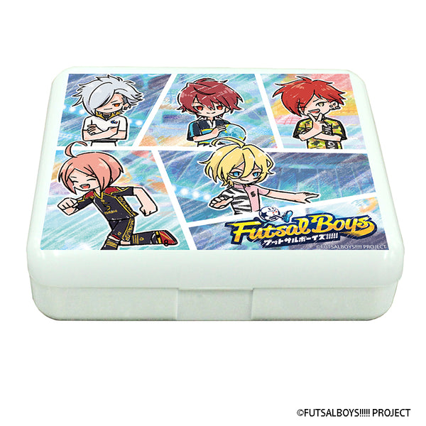『フットサルボーイズ!!!!!』小物ケース(ラムネ付き) 01/コマ割りデザイン(グラフアート)