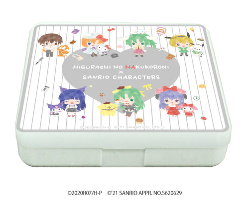 『ひぐらしのなく頃に卒 × サンリオキャラクターズ』小物ケース (ラムネ付き) 01/ロゴデザイン