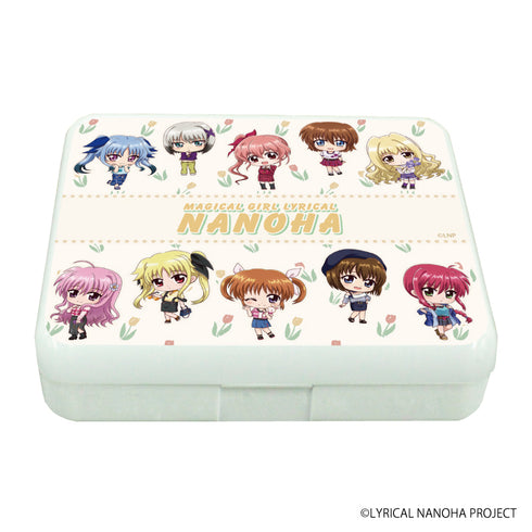 "Magical Girl Lyrical Nanoha Series" Small Item Case (Includes Ramune) 03 / Tulip Design (Mini Characters)