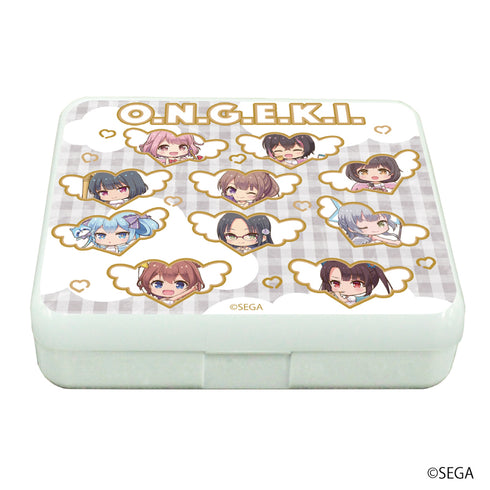 『オンゲキ』小物ケース(ラムネ付き) 02/集合デザイン 天使ver.(ミニキャラ)